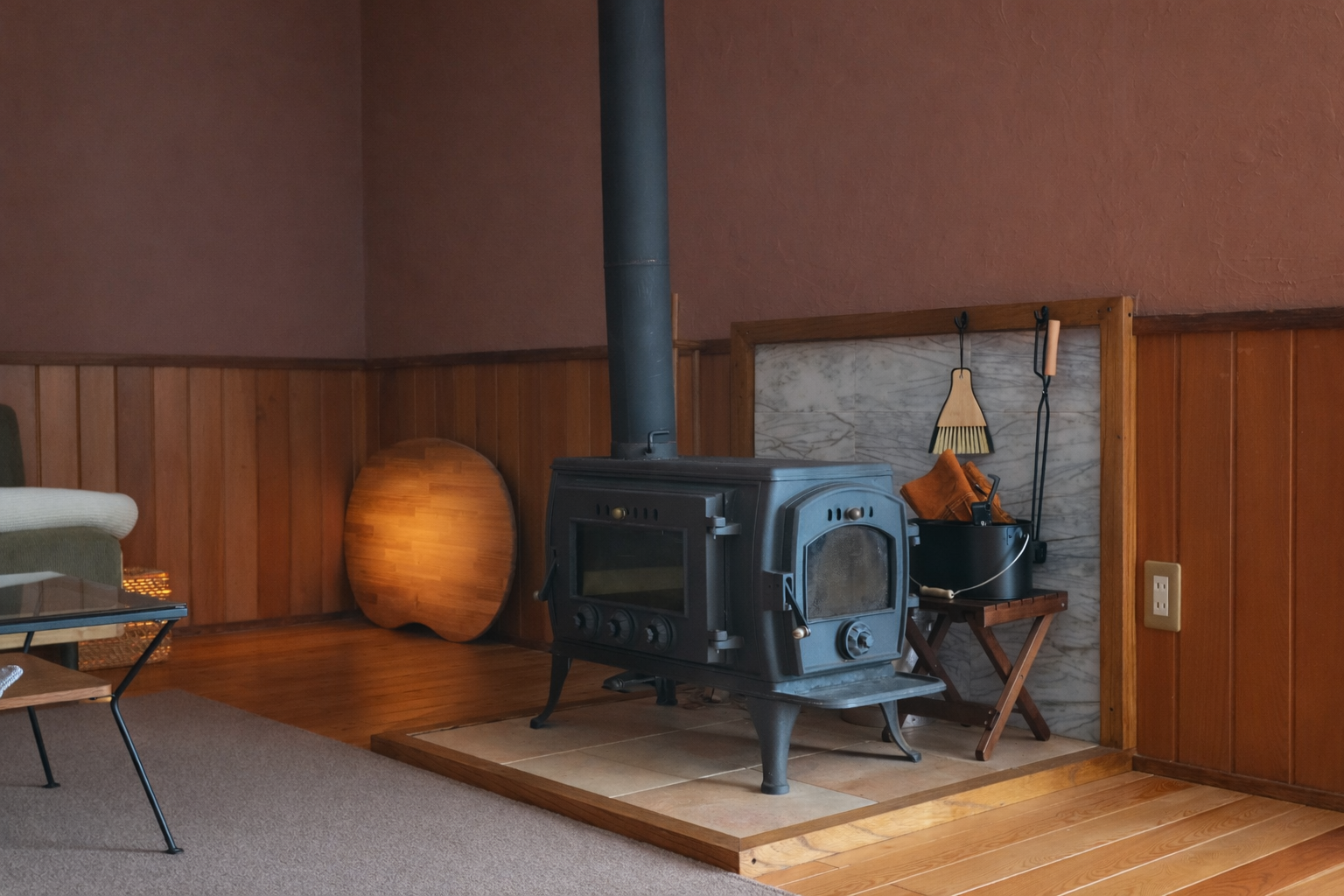 薪ストーブ